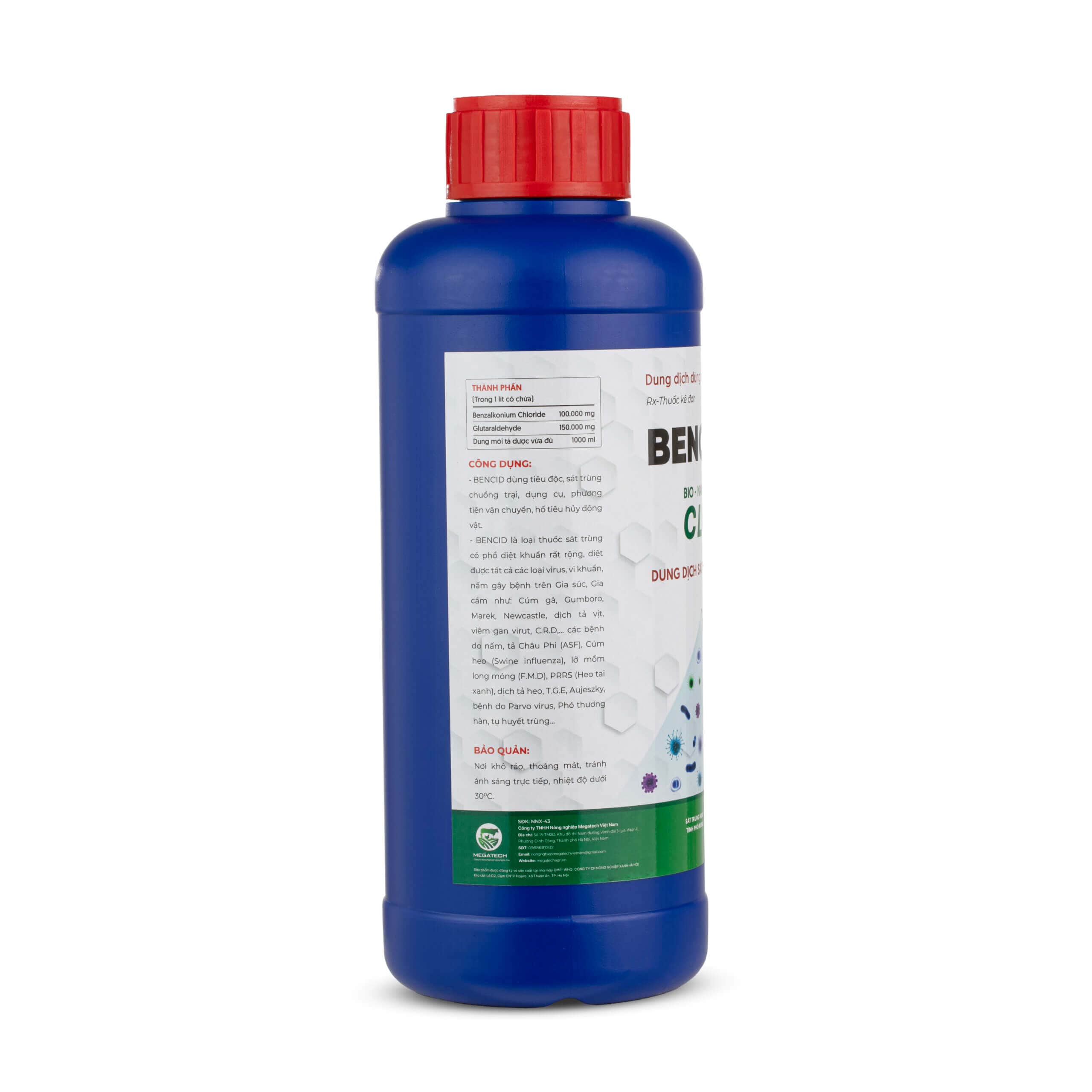 BIO-NANO CLEAN Siêu Sát Khuẩn Khử Mùi Chuồng Trại - Ảnh 3