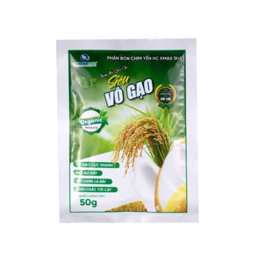 Phân Bón Tổng Hợp Siêu Vô Gạo Hỗ Trợ Tăng Năng Suất Vượt Trội Cho Cây Lúa