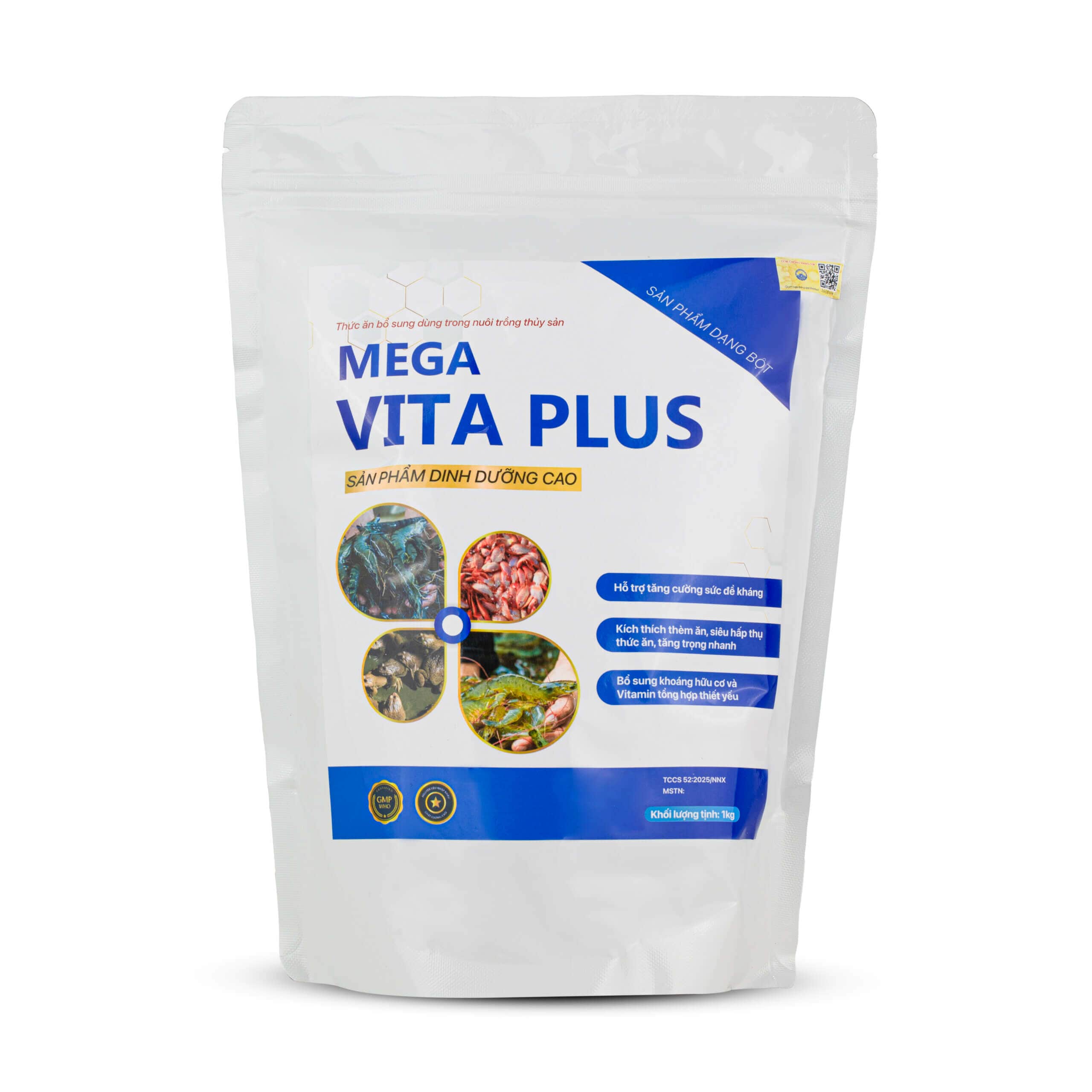 MEGA VITA PLUS - Sản Phẩm Dinh Dưỡng Cao Cho Ao Nuôi
