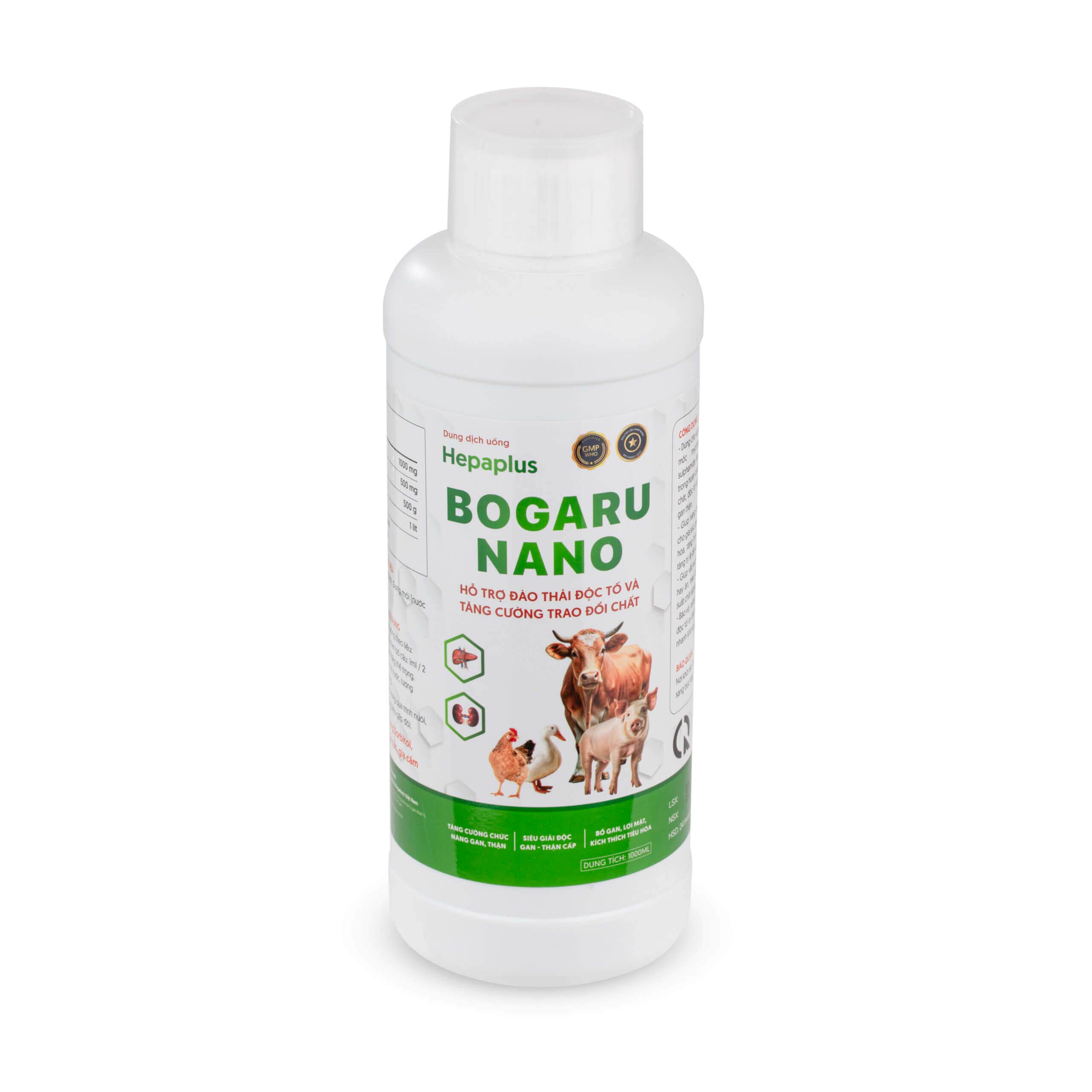 BOGARU NANO - Hỗ Trợ Đào Thải Độc Tố Và Bổ Trợ Vỗ Béo Vật Nuôi - Ảnh 2