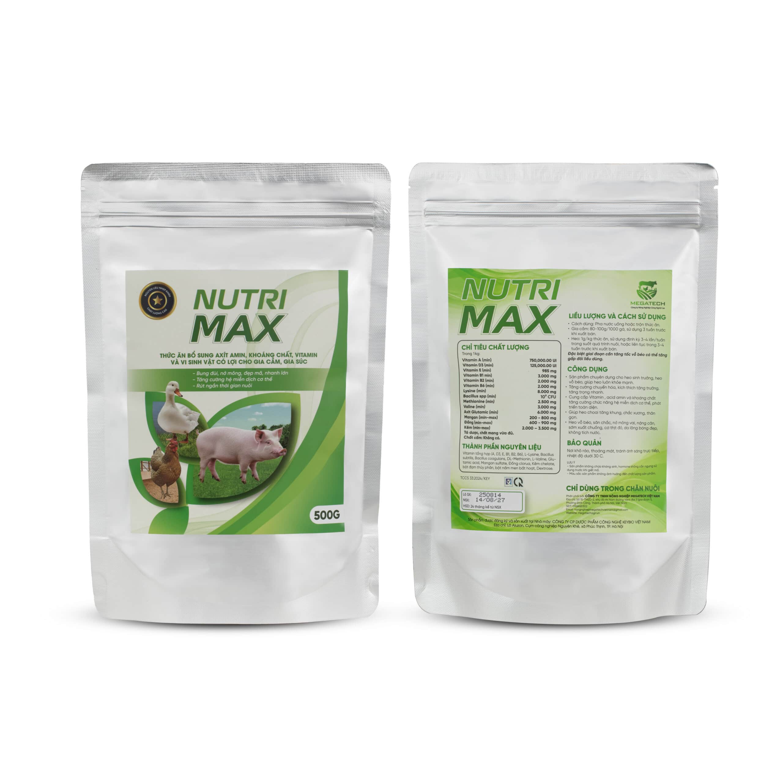 NUTRI MAX - Siêu Vỗ Béo Gia Súc, Gia Cầm Thế Hệ Mới - Ảnh 4