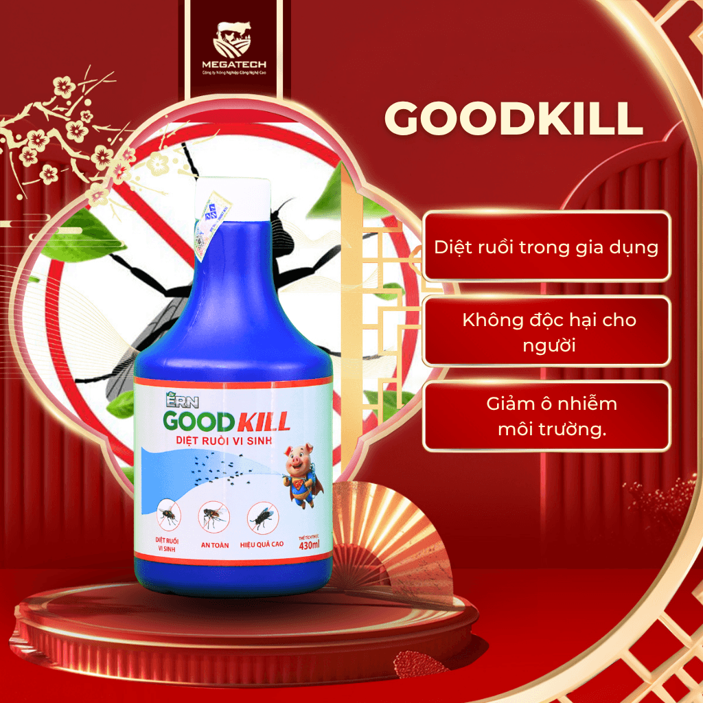 GOODKILL - DIỆT RUỒI VI SINH THẾ HỆ 2026
