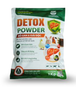 DETOX POWDER - Bột Giải Độc Gan Thận Cho Gia Súc, Gia Cầm, Thuỷ Cầm
